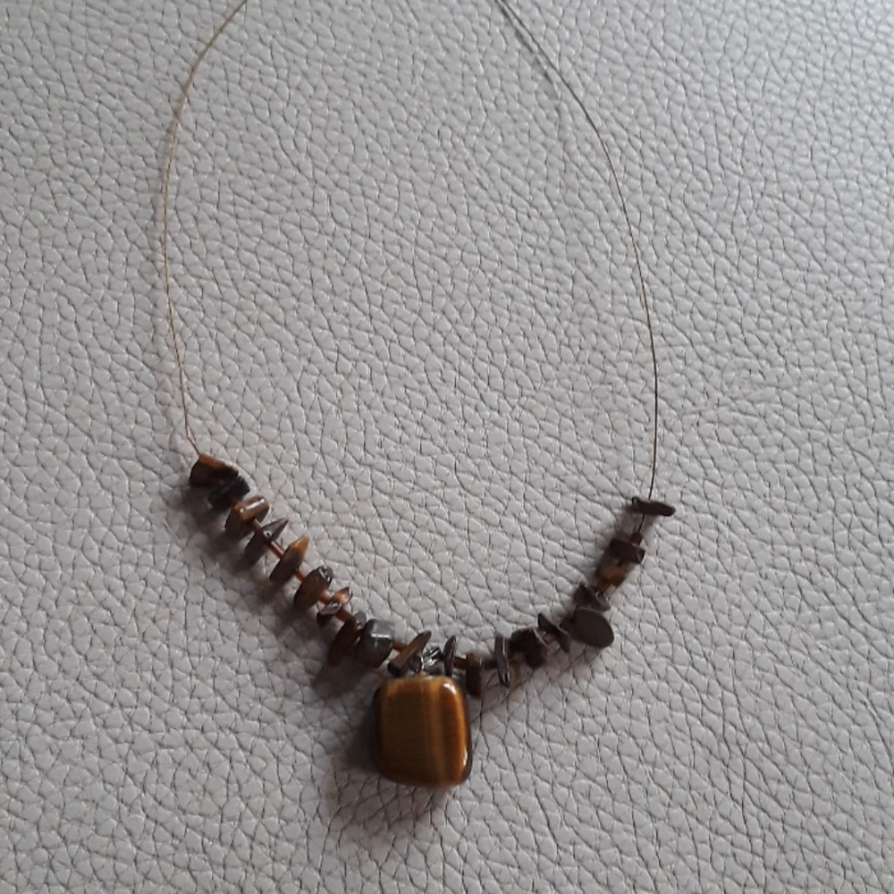 ♥️VINTAGE ARTISAN♥️Tigers Eye Genuine South African